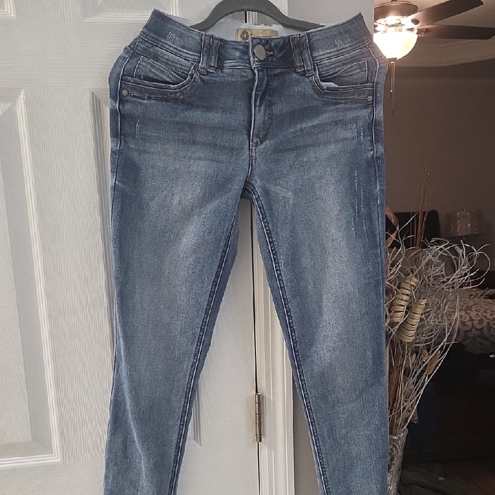 Democracy Women's Straight Leg Blue Jeans